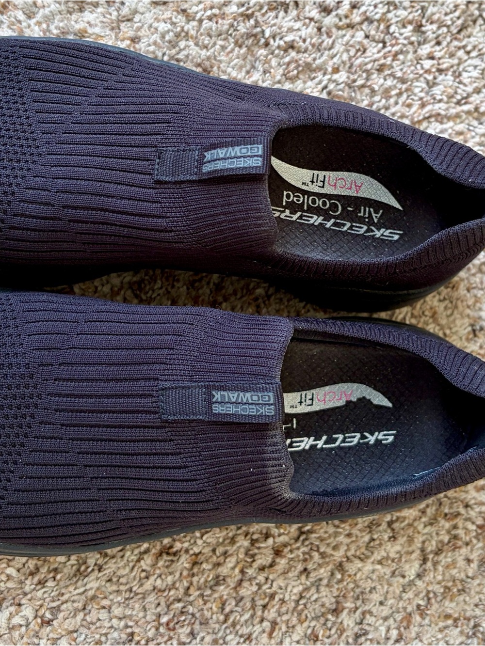 Skechers Women’s Black Slip-On Arch Support